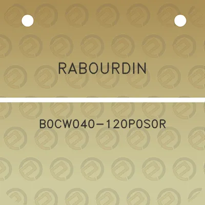 rabourdin-b0cw040-120p0s0r