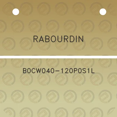 rabourdin-b0cw040-120p0s1l