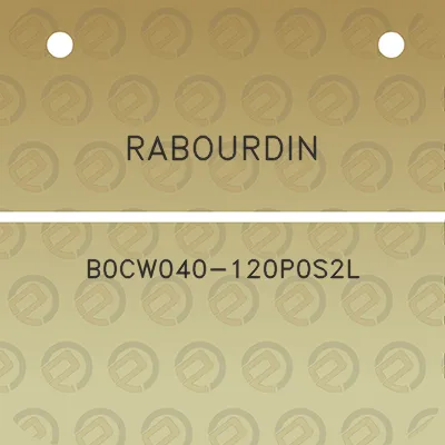 rabourdin-b0cw040-120p0s2l