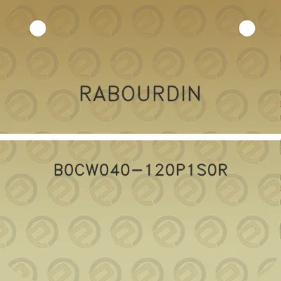 rabourdin-b0cw040-120p1s0r