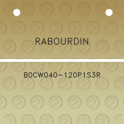 rabourdin-b0cw040-120p1s3r