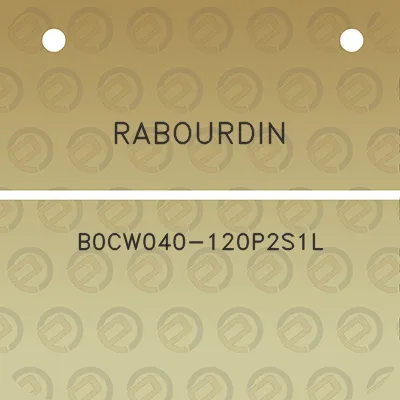 rabourdin-b0cw040-120p2s1l