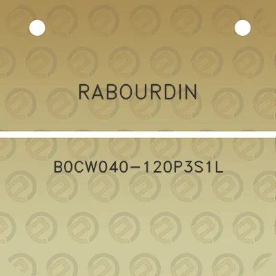 rabourdin-b0cw040-120p3s1l