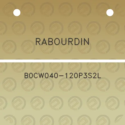 rabourdin-b0cw040-120p3s2l