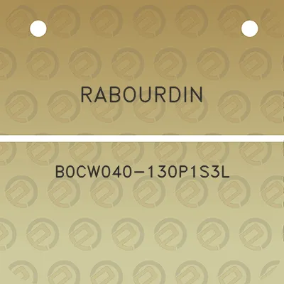 rabourdin-b0cw040-130p1s3l