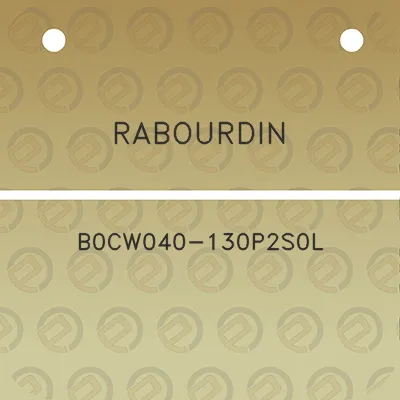 rabourdin-b0cw040-130p2s0l