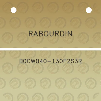 rabourdin-b0cw040-130p2s3r