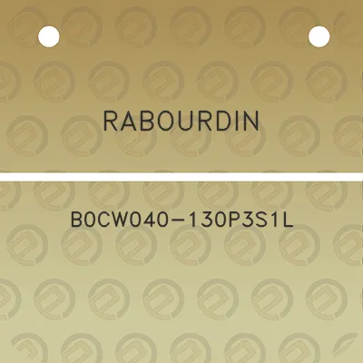 rabourdin-b0cw040-130p3s1l