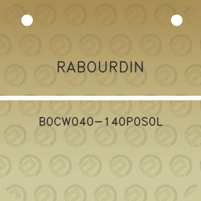 rabourdin-b0cw040-140p0s0l