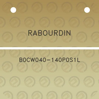 rabourdin-b0cw040-140p0s1l