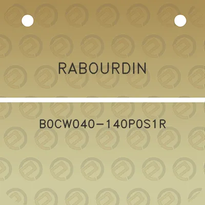 rabourdin-b0cw040-140p0s1r