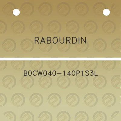 rabourdin-b0cw040-140p1s3l