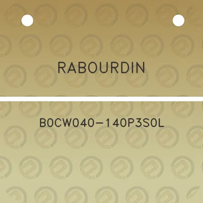 rabourdin-b0cw040-140p3s0l