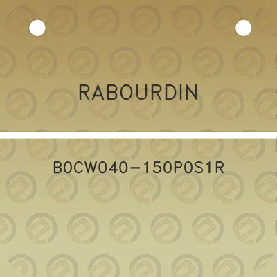 rabourdin-b0cw040-150p0s1r