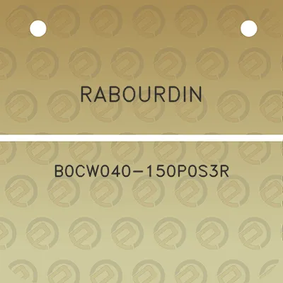 rabourdin-b0cw040-150p0s3r