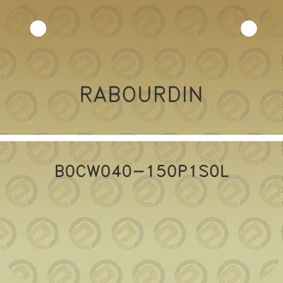 rabourdin-b0cw040-150p1s0l