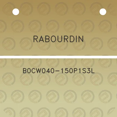 rabourdin-b0cw040-150p1s3l