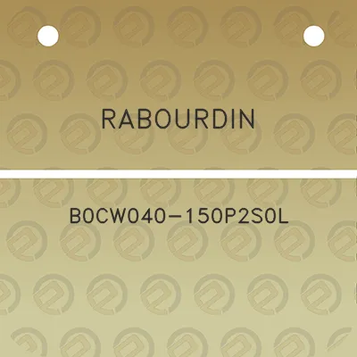 rabourdin-b0cw040-150p2s0l