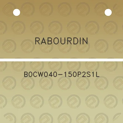 rabourdin-b0cw040-150p2s1l