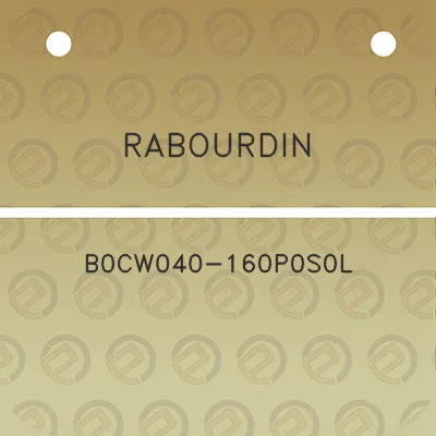 rabourdin-b0cw040-160p0s0l