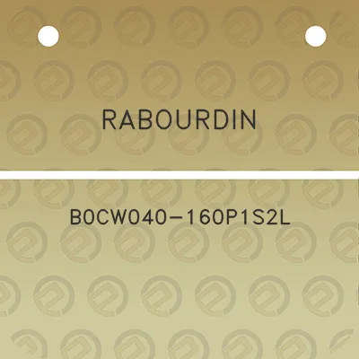 rabourdin-b0cw040-160p1s2l