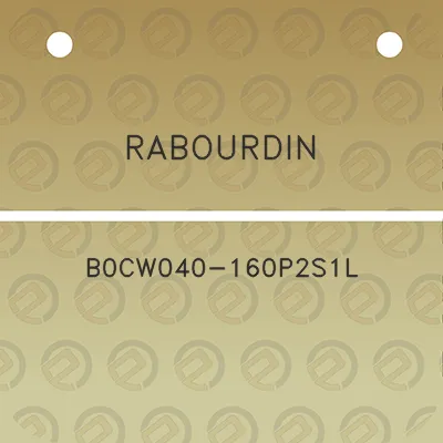 rabourdin-b0cw040-160p2s1l