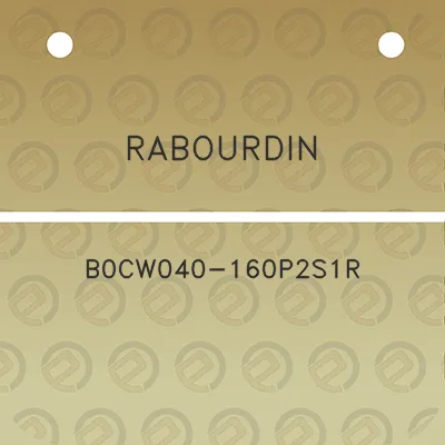 rabourdin-b0cw040-160p2s1r