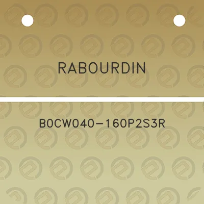 rabourdin-b0cw040-160p2s3r