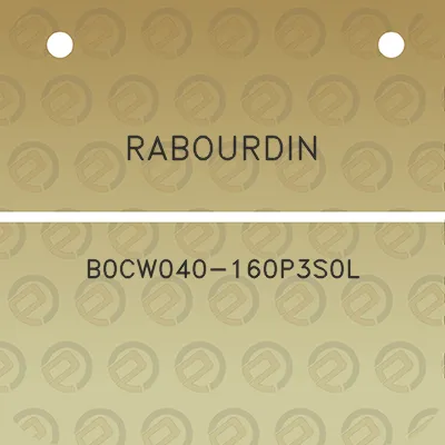 rabourdin-b0cw040-160p3s0l