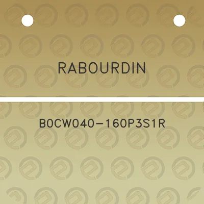 rabourdin-b0cw040-160p3s1r