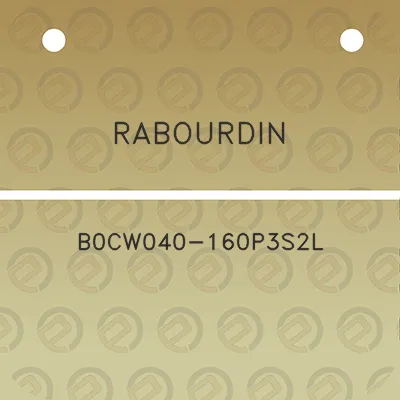 rabourdin-b0cw040-160p3s2l