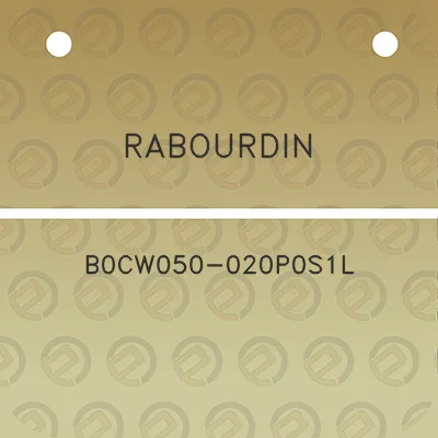 rabourdin-b0cw050-020p0s1l