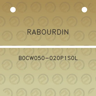 rabourdin-b0cw050-020p1s0l