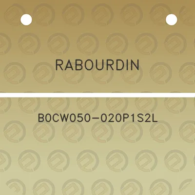 rabourdin-b0cw050-020p1s2l