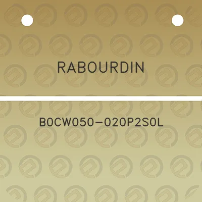 rabourdin-b0cw050-020p2s0l