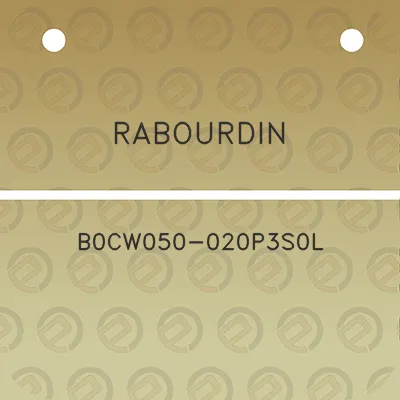 rabourdin-b0cw050-020p3s0l