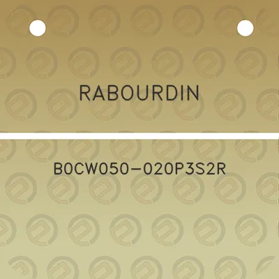 rabourdin-b0cw050-020p3s2r