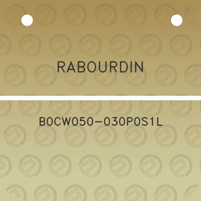 rabourdin-b0cw050-030p0s1l