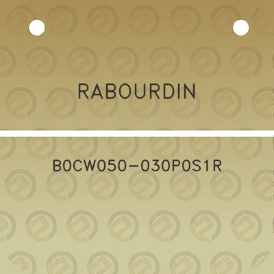 rabourdin-b0cw050-030p0s1r