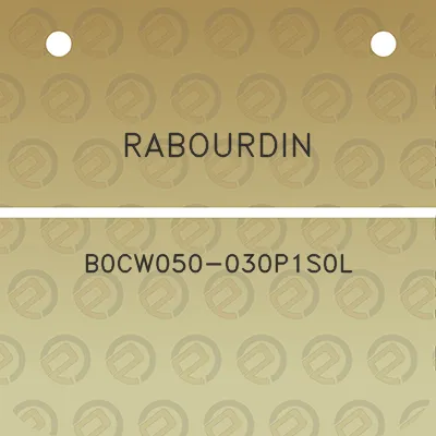 rabourdin-b0cw050-030p1s0l