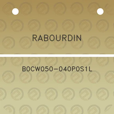 rabourdin-b0cw050-040p0s1l