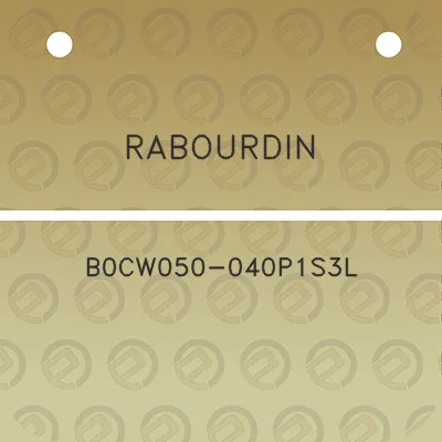 rabourdin-b0cw050-040p1s3l