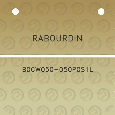 rabourdin-b0cw050-050p0s1l