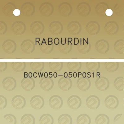 rabourdin-b0cw050-050p0s1r