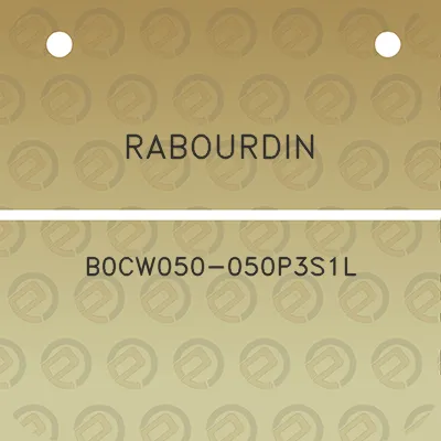 rabourdin-b0cw050-050p3s1l