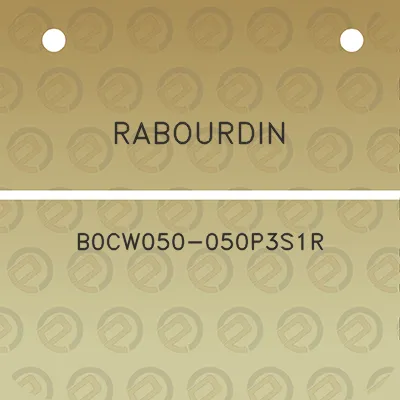 rabourdin-b0cw050-050p3s1r