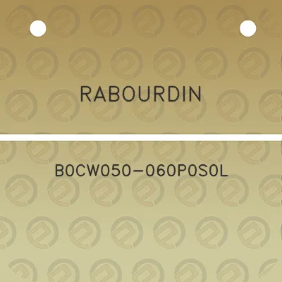 rabourdin-b0cw050-060p0s0l