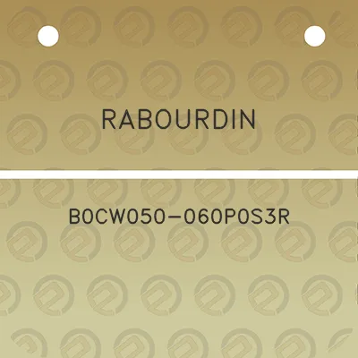 rabourdin-b0cw050-060p0s3r