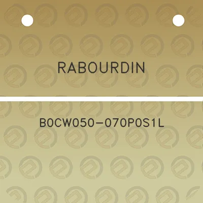 rabourdin-b0cw050-070p0s1l