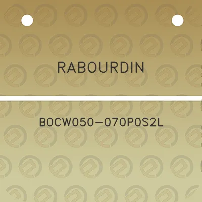 rabourdin-b0cw050-070p0s2l